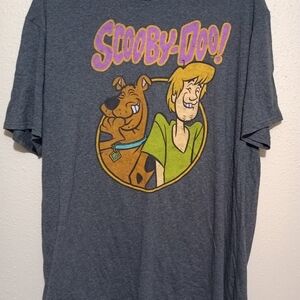 Scooby-Doo Graphic Men's Gray T-Shirt